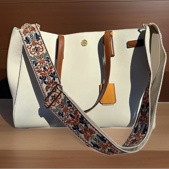 Tory Burch Handbags - Tory Burch Walker Colorblock Crossbody Satchel